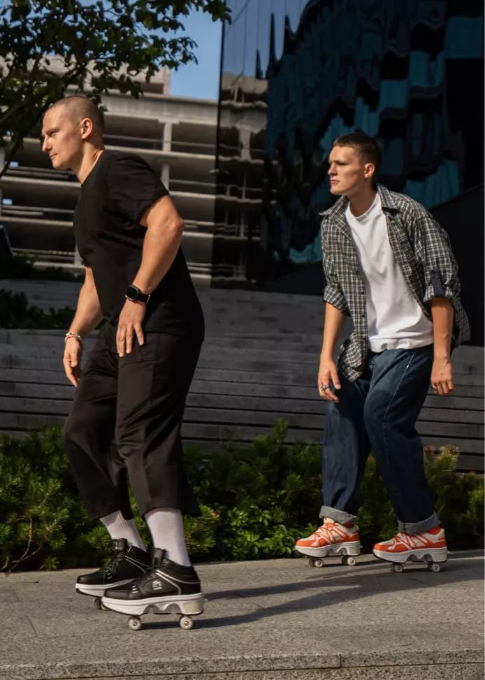 Чоловічі роликові кросівки 2-в-1 – швидкість та свобода дій